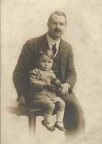 Alexander with son Alexander Stephenson aka Alistair